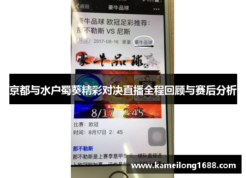 京都与水户蜀葵精彩对决直播全程回顾与赛后分析
